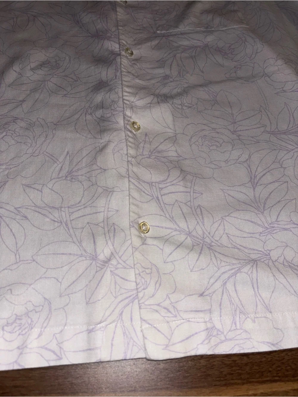Gap Men's Short Sleeve Button-Up Linen Shirt White Size XL - Picture 16 of 16